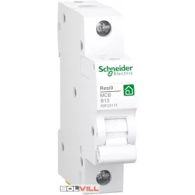 Kismegszakító 1P B 13A 6kA Resi9 Schneider
