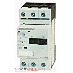 Motorvédő kapcsoló 1-1,6A 3 pólusú