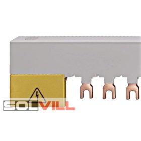 Sínezés motorvédőkhöz üres hely takaró