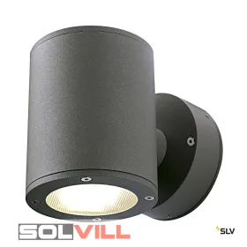   Led lámpatest SITRA WALL UP-DOWN fali lámpa,GX53,max.2x9W,IP44,antracit Akciós Schrack