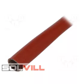 Elektromosan szigetelő cső 12mm üvegszál téglavörös