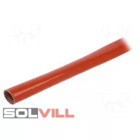 Elektromosan szigetelő cső 8mm  üvegszál téglavörös