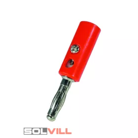 Banándugó piros keresztlyukas