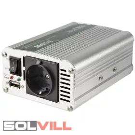 Autós inverter 300W, 500mAh USB töltővel Somogyi