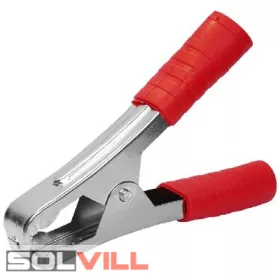 Akkumulátor csipesz piros VBC100/RD 100A Somogyi