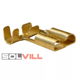   Saru csúszósaru hüvely szigeteletlen 90° 2,5mm2 x 6,3mm x 0,8mm (TRACON)