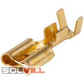   Saru csúszósaru hüvely szigeteletlen 1mm2 x 4,8mm × 0,5mm (TRACON)