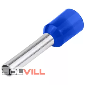 Érvéghüvely 2,5mm2 19,2mm/12mm szig.kék Tracon