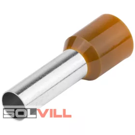 Érvéghüvely 25mm2 29mm/16mm szig.barna 50db/cs Tracon