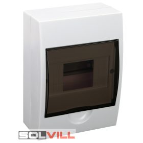 Lakáselosztó doboz FK 6/1 modul ajtóval Tracon