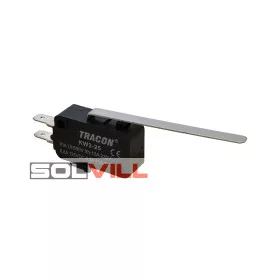 Helyzetkapcsoló, mikro, rugószáras