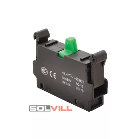 M22 működtető elem 1 záró felső rögzítésű Tracon