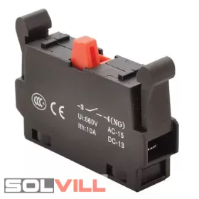 M22 működtető elem 1 nyitó felső rögzítésű Tracon