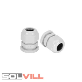 Tömszelence PG36 szürke + anya (25-33mm) IP66 Tracon