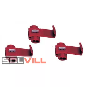 Késes leágaztató piros 0,5-1mm2