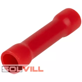Toldó hüvely szig. 1,5mm L=25mm piros Tracon