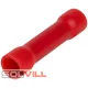 Toldó hüvely szig. 1,5mm L=25mm piros Tracon