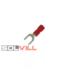 Saru villás szig. 1,5mm2  piros