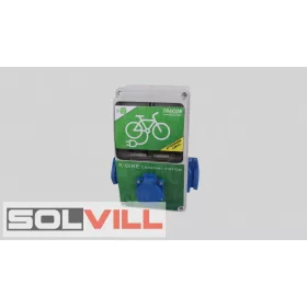 E-kerékpár töltőállomás 300x230x135mm