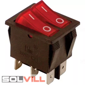 Kapcsoló készülékkapcsoló BE/KI 2P 250v 16A