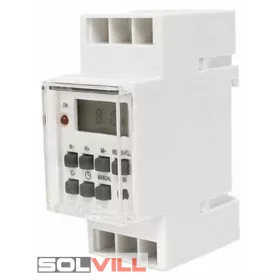 Kapcsolóóra Digitális heti sorolható 1 csat. 3500W