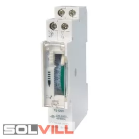 Kapcsolóóra Mechanikus napi 3500W sínre, BEMKO