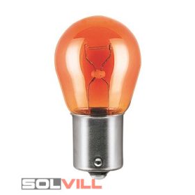 Autó izzó 24V 21W BAU15S Sárga 1073