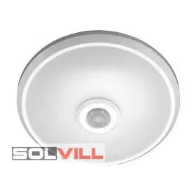   Led mozgásérzékelős menynezeti lámpa LED, infravörös 12W 900lm 180/360° IP20 Ultratech