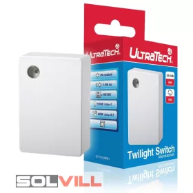 Alkonykapcsoló oldalfalra 460W IP44 Ultratech