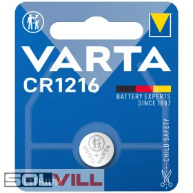 Elem CR1216 3V lítium Varta