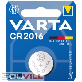Elem CR2016 3V lítium Varta