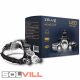 Elemlámpa (fejlámpa) Led 400-550 lumen 3-mas tölthető Zelux