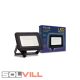 Led reflektor 20W IP65 fekete Slim 4000K (1700lm) Zelux